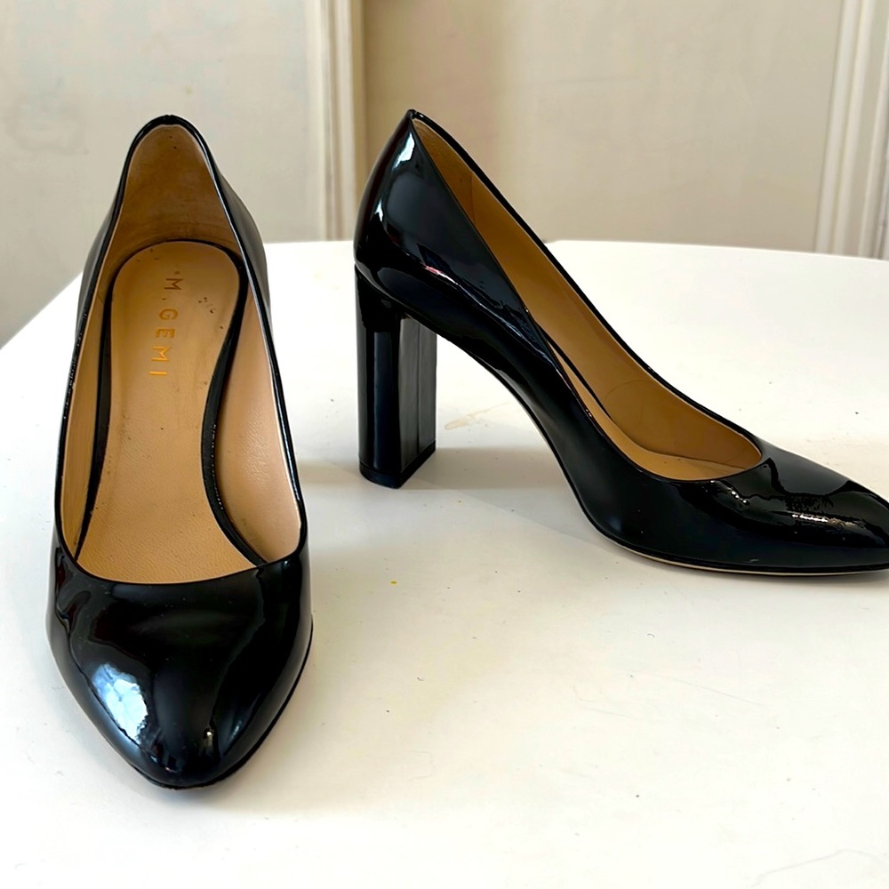 M. Gemi Black Patent Lustro 90MM 6/36